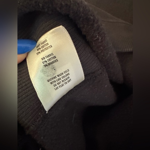 Tracksmith Trackhouse Crewneck Sweatshirt Black Gray Size Small EUC - Picture 7 of 10